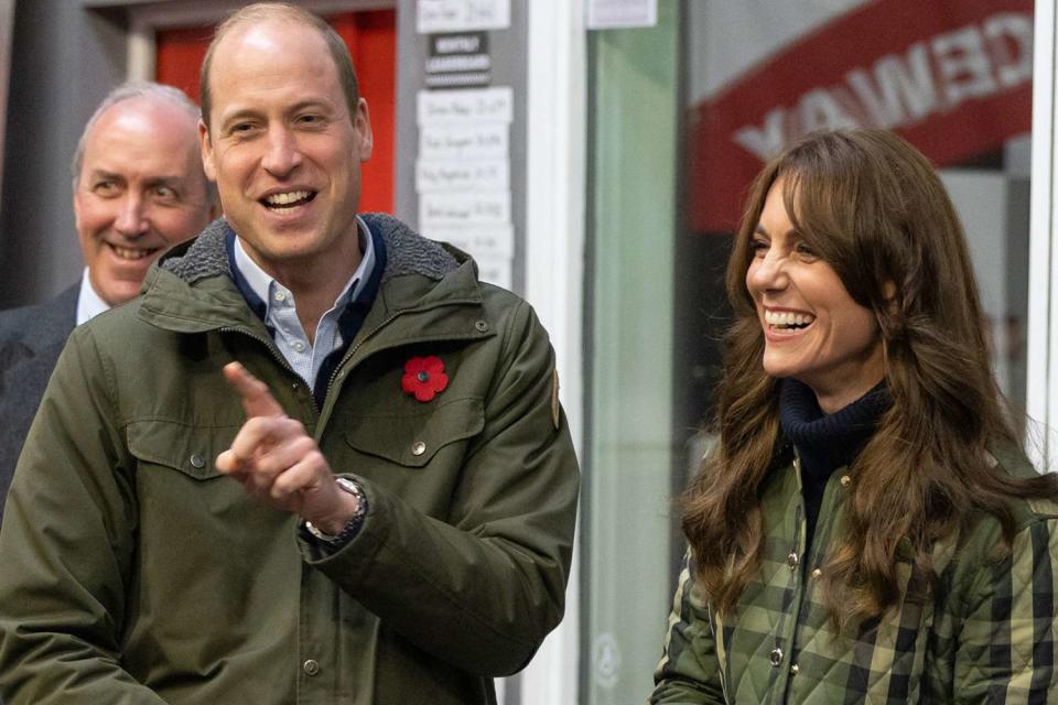 <p>Paul Campbell - WPA Pool/Getty</p> Prince William and Kate Middleto in Scotland on Nov. 2, 2023