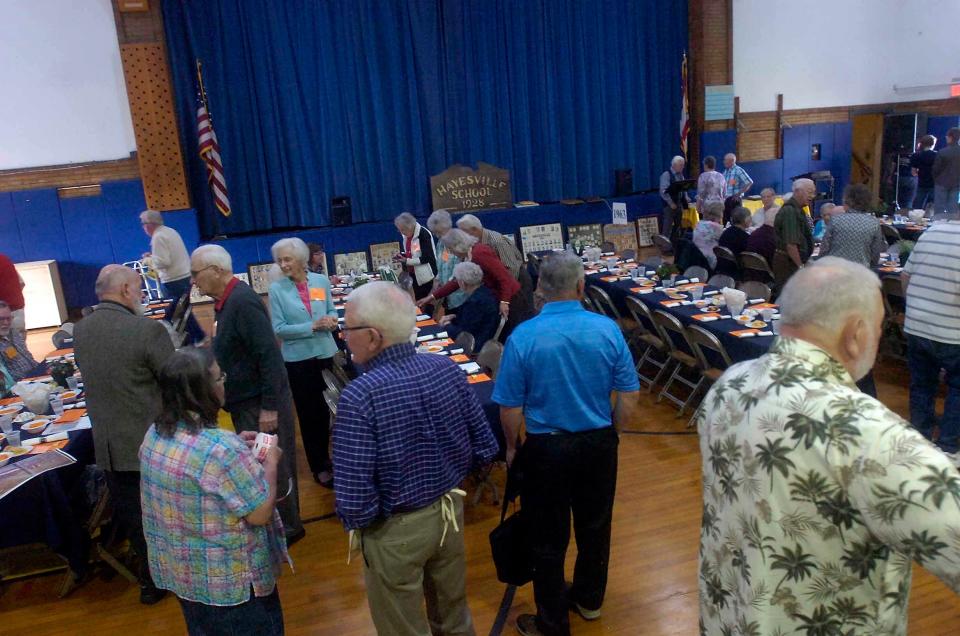 The Hayesville High School reunion was held at Hayesville Elementary School on Saturday May 6.