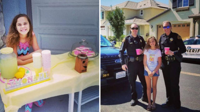Man Threatens to Call Police on Girl Who Set Up Lemonade Stand
