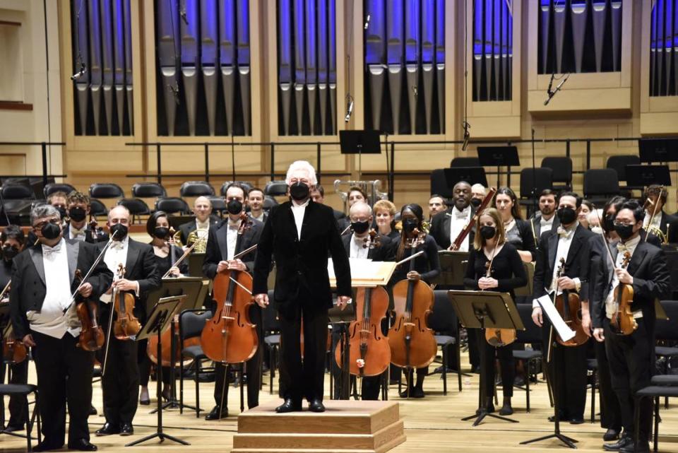 In his final concert as music director, Christopher Warren-Green will lead the Charlotte Symphony Orchestra in Beethoven’s Symphony No. 9, culminating in the “Ode to Joy” chorus, sung by the Charlotte Master Chorale.