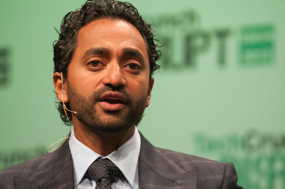 Social Capital founder Chamath Palihapitiya