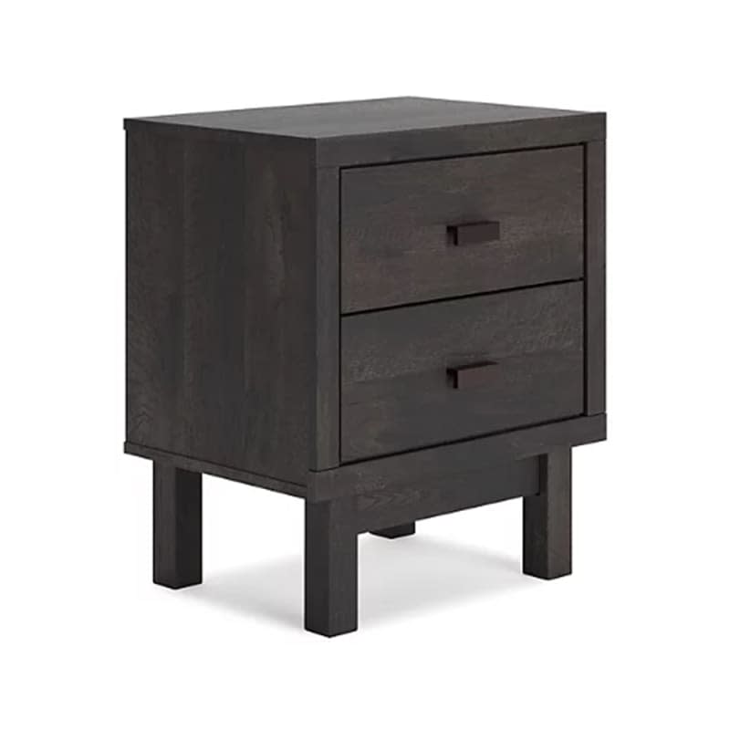 Toretto 2-Drawer Charging Nightstand