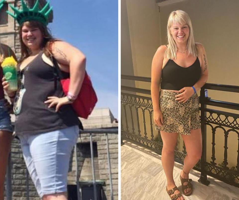 Kerstin Stewart saw a 5st weight loss after making some simple changes to her cooking and eating habits. (Collect/PA Real Life)