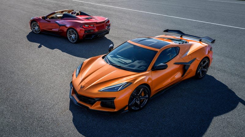 The 2023 Chevrolet Corvette Z06 and Z06 Convertible will soon lend their C8 platform to a hybrid Corvette.