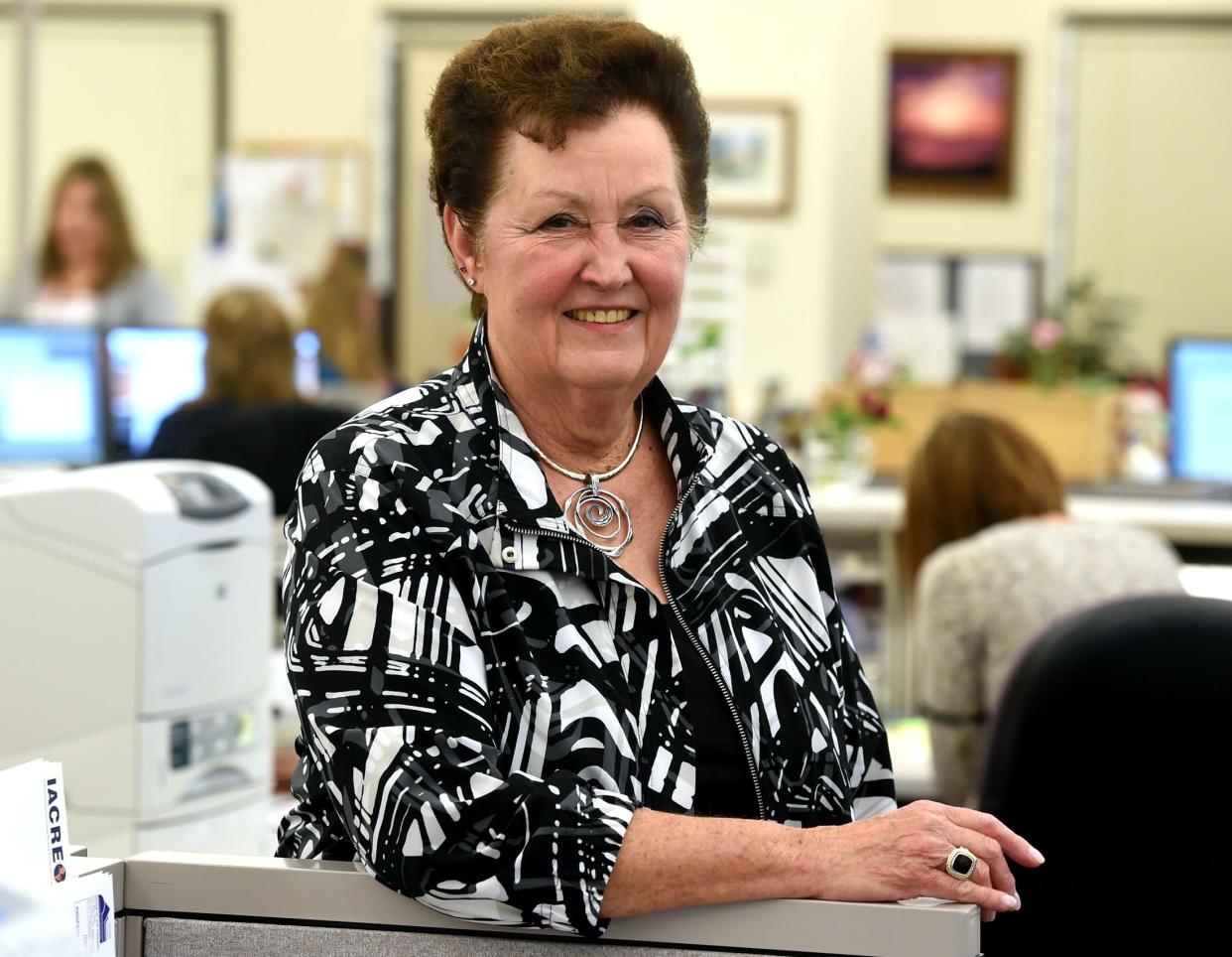 Myrna Rodenberger, Larimer County Treasurer, will retire at the end of the year after 58 years of employment with the county.