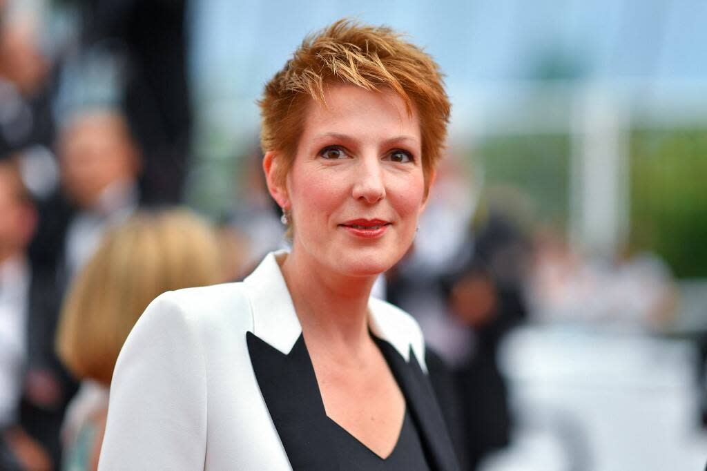 L’hebdomadaire « Marianne », dont la directrice de la rédaction est Natacha Polony, ici photographiée à Cannes en 2017, est bien à vendre