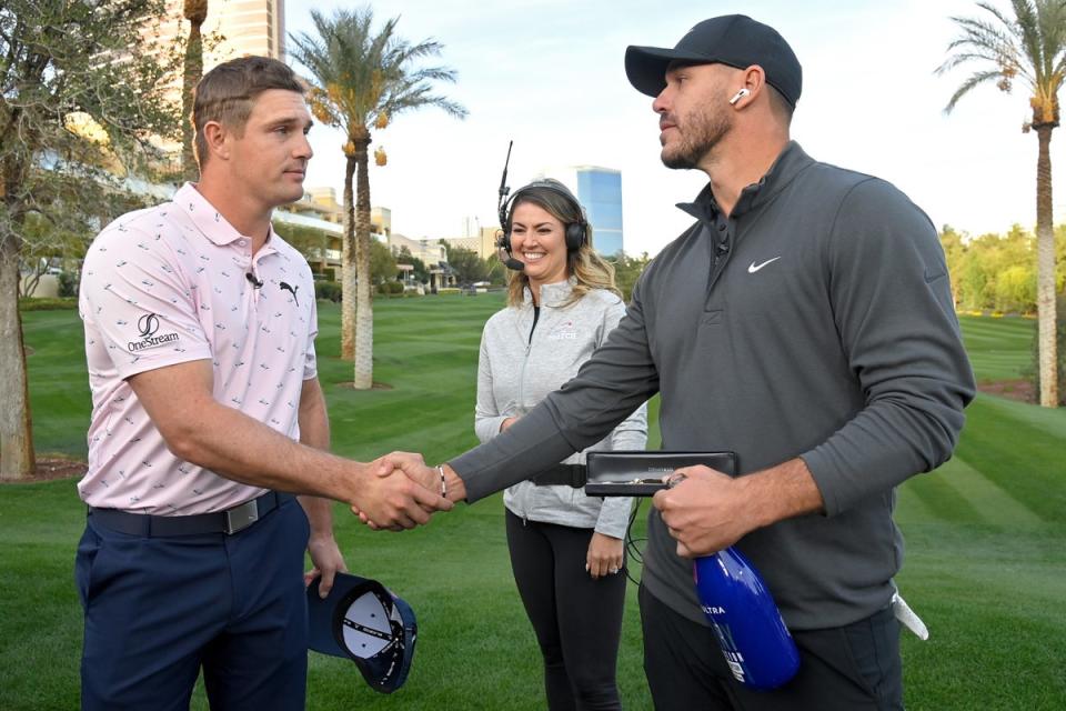 Bryson DeChambeau and Brooks Koepka will unite for the made-for-TV exhibition (Getty Images)