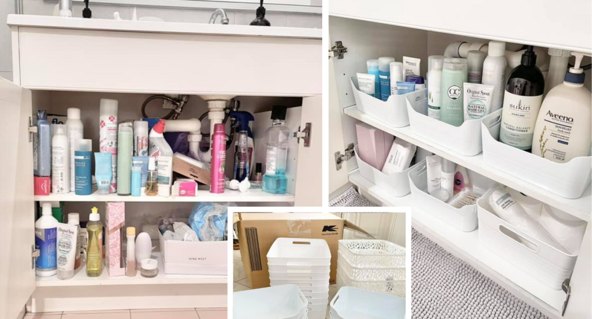 Kmart $5 buy solves bathroom storage chaos: 'Awesome