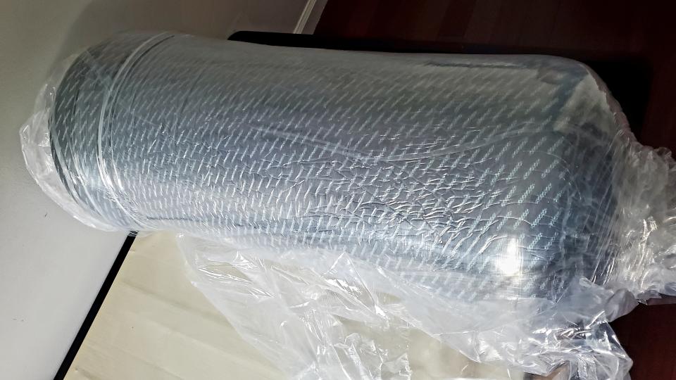 Tuft & Needle Mint Hybrid mattress setup