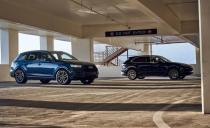 <p>2018 Audi Q7 and 2019 Porsche Cayenne</p>