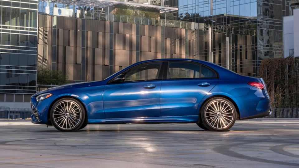 The 2022 Mercedes-Benz C 300 4MATIC sedan. - Credit: Mercedes-Benz AG