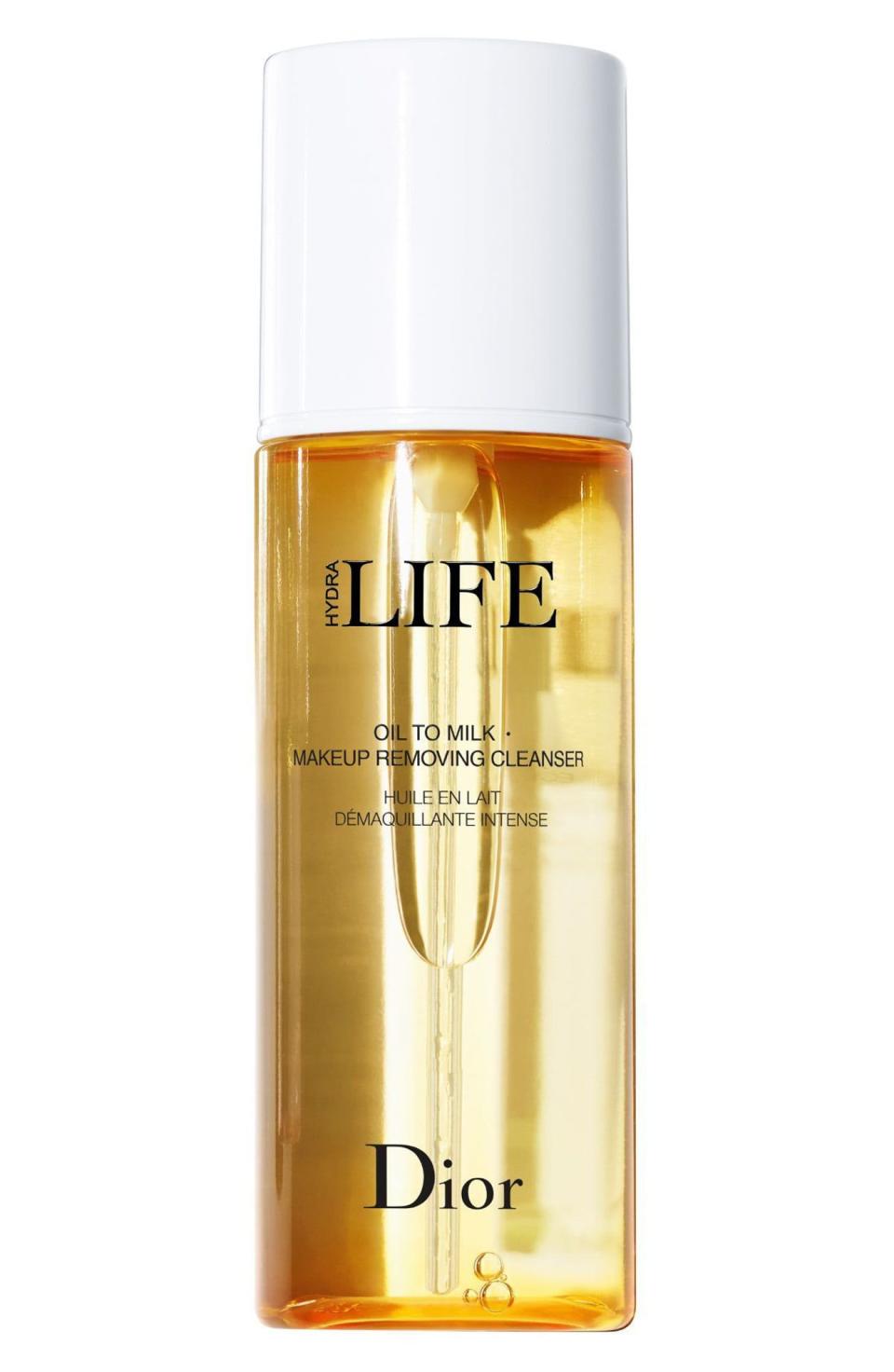 11) Hydra Life Oil to Milk Makeup Removing Cleanser