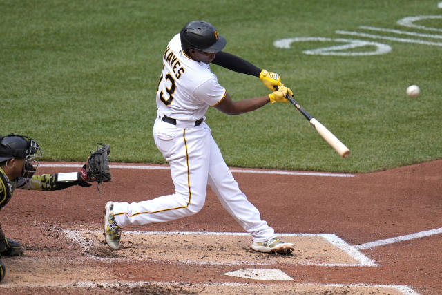 Arizona Diamondbacks' Pavin Smith rounds the bases after his two-run home  run during the second inning of a baseball game against the Detroit Tigers,  Sunday, June 11, 2023, in Detroit. (AP Photo/Carlos