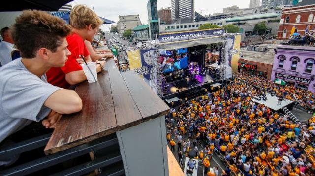 Nashville Predators: Open house provided fun for fans young and old