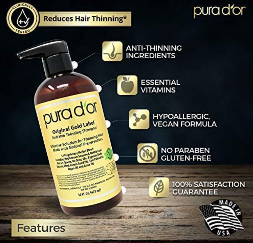 purador anti-thinning shampoo