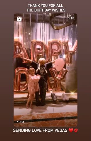 <p>Christina Aguilera/Instagram</p> Christina Aguilera Instagram Story upload