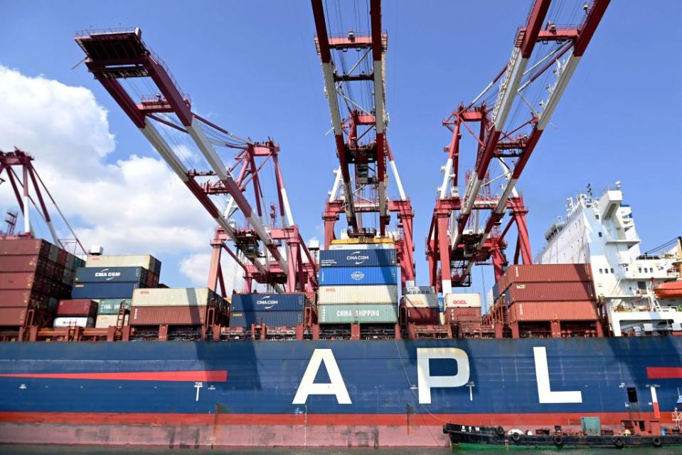 The M/V Qingdao lost propulsion as it traveled through the Kill Van Kull between Staten Island and Bayonne, NJ. Future Publishing via Getty Images