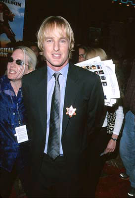 Owen Wilson at the Hollywood premiere of Touchstone's Shanghai Noon