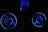 <p>Acrobats perform during the last show of the Ringling Bros. and Barnum & Bailey circus at Nassau Coliseum in Uniondale, New York, May 21, 2017. (Lucas Jackson /Reuters) </p>