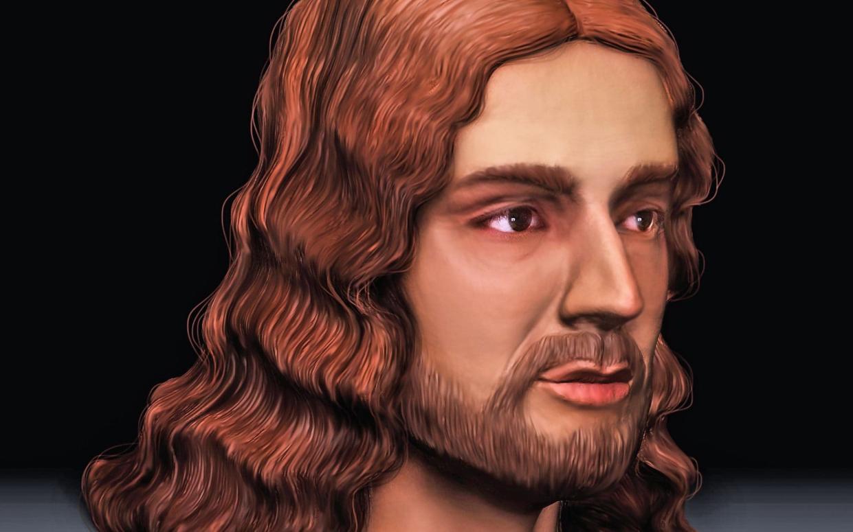 The 3D facial reconstruction of the artist Raphael - AFP