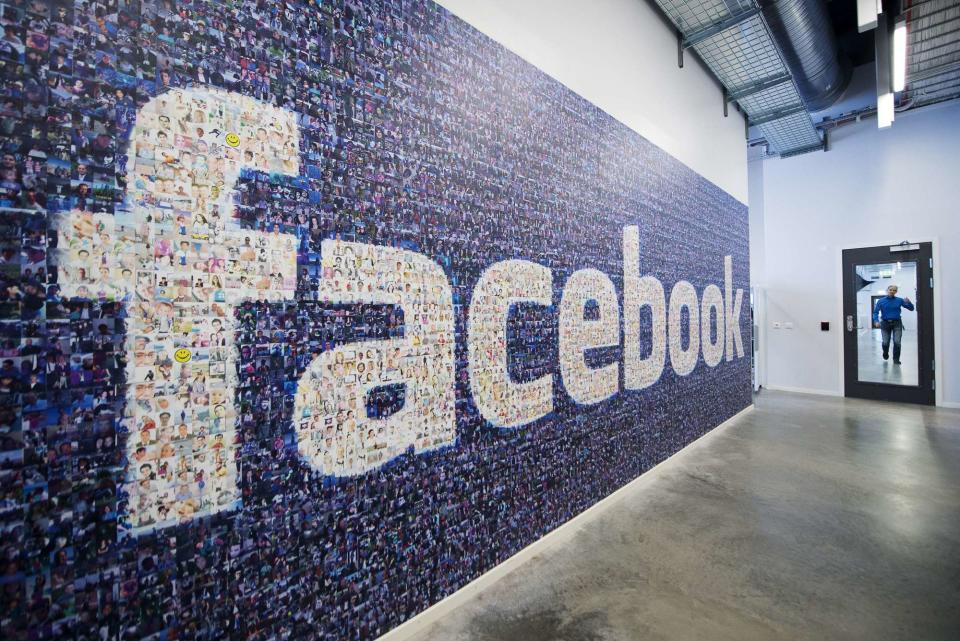 Facebook is loosening restrictions for crypto ads now that the social media giant is close to launching its own stablecoin.  | AFP PHOTO / JONATHAN NACKSTRAND