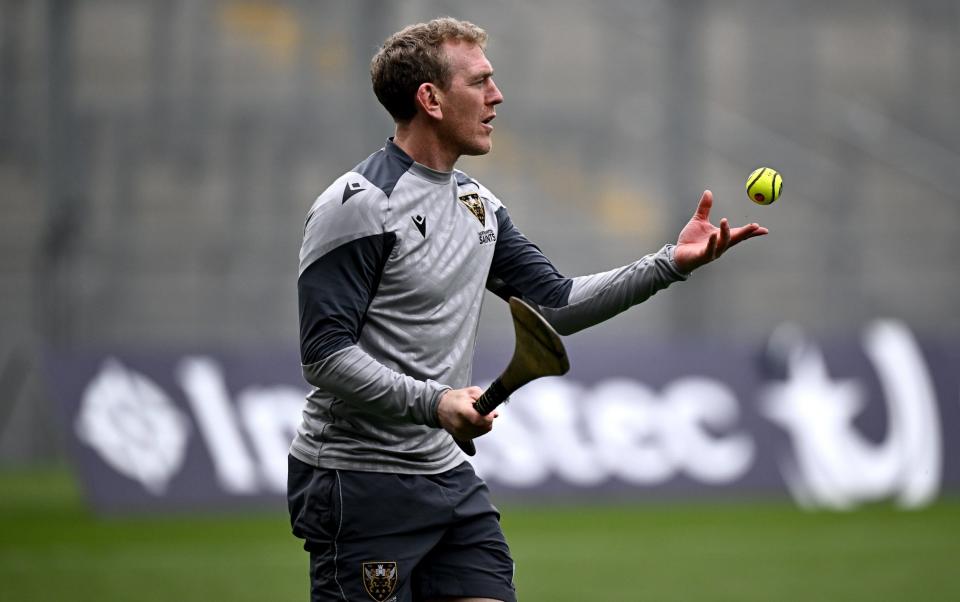 Northampton Saints head coach Sam Vesty at Croke Park