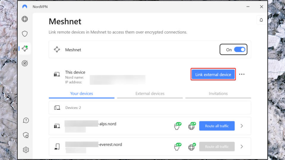 NordVPN Meshnet