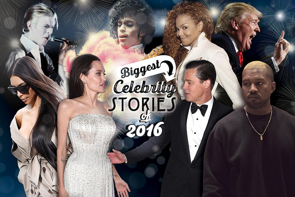 Biggest Celebrity Stories of 2016