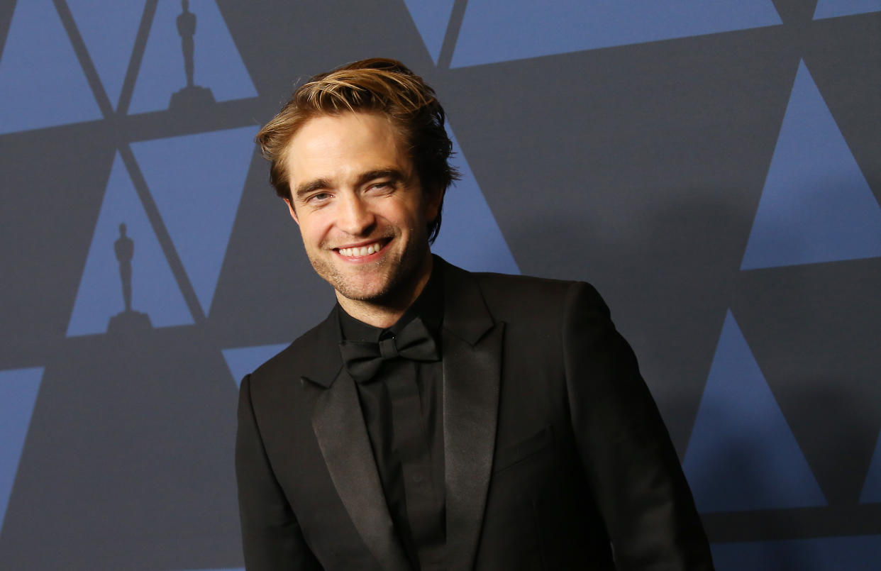 Robert Pattinson arrives to the Academy of Motion Picture Arts and Sciences' 11th Annual Governors Awards on October 27, 2019. (Photo by Michael Tran/FilmMagic)