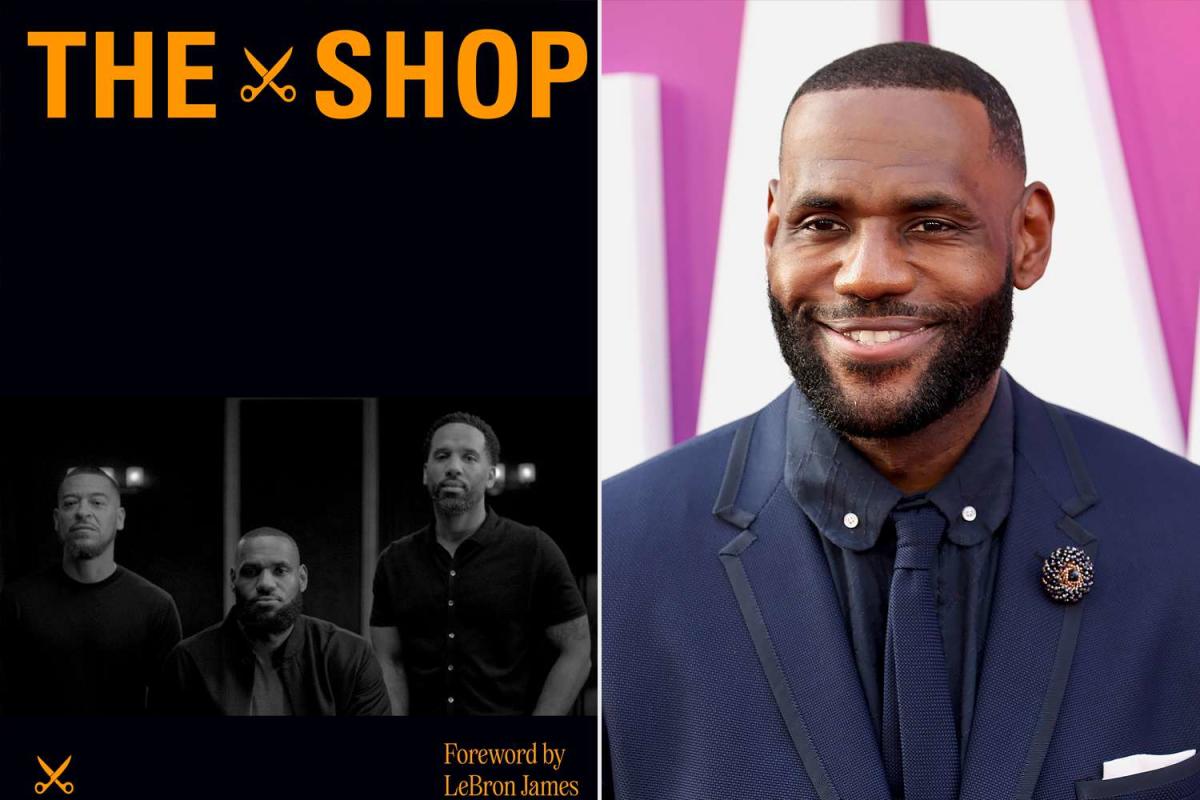 New book inspired by “The Shop” – with foreword by LeBron James – coming this fall (exclusive)