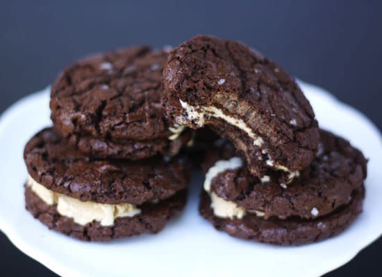<strong>Get the <a href="http://foodpluswords.com/2011/05/ice-cream-sandwiches/" target="_hplink">Chocolate Sea Salt Cookie & Salted Caramel Ice Cream Sandwiches</a> recipe by Food Plus Words</strong>