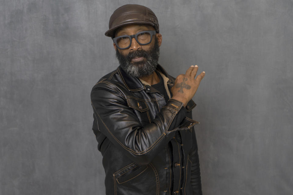 D'Wayne Wiggins of Tony! Toni! Tone! poses for a portrait on Wednesday, Sept. 27, 2023, in New York. (AP Photo/Gary Gerard Hamilton)