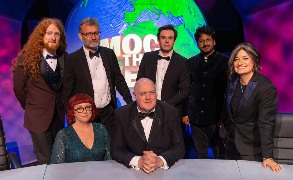 Mock the Week's final episode cast. (BBC)