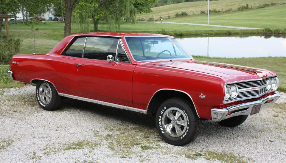 Roger and Brenda Hardisty's 1965 Chevrolet Chevelle. Roger's sister, Patty, was 18 when she bought the car and drove it home to show the family.