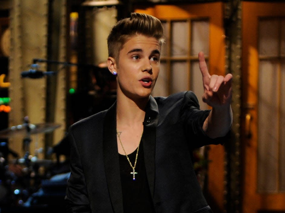 justin bieber snl