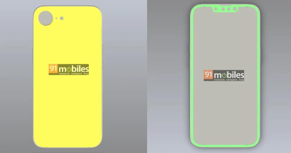 iPhone SE 4 的 CAD 渲染圖流出了，果然跟 iPhone 14 設計相似