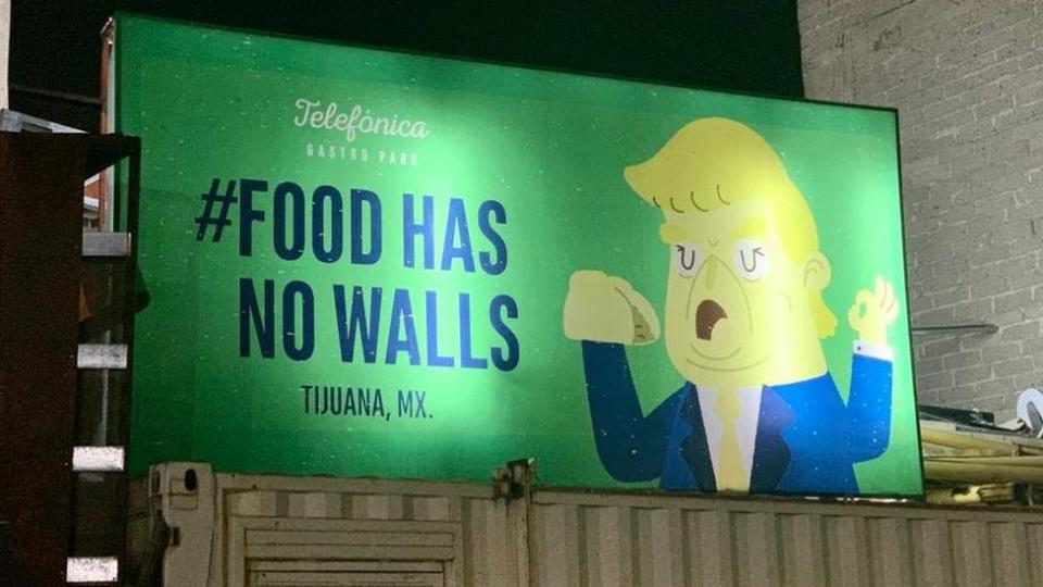 Anuncio en Tijuana