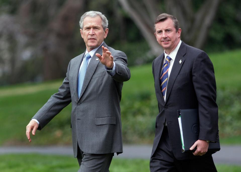 George W. Bush and Ed Gillespie