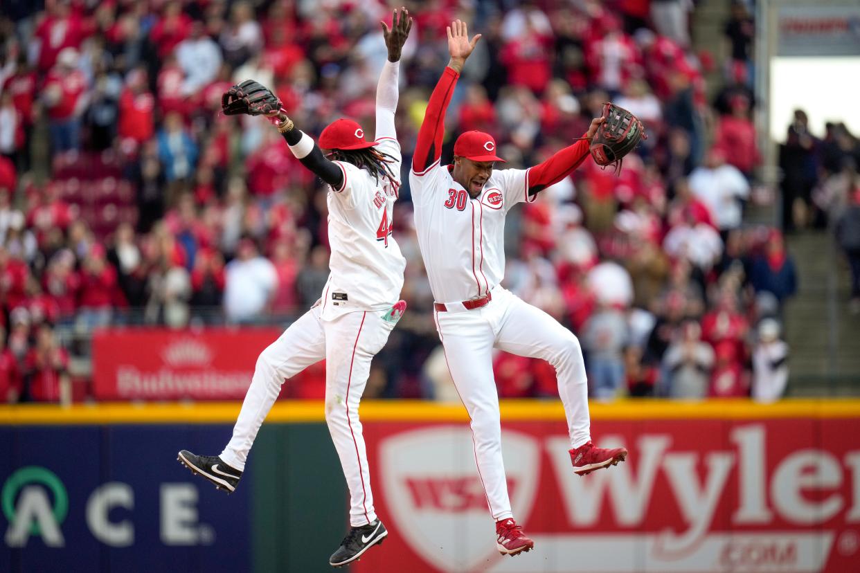 Cincinnati Reds center fielder Will Benson impressed manager David Bell with his approach through an 0-for-18 slump.