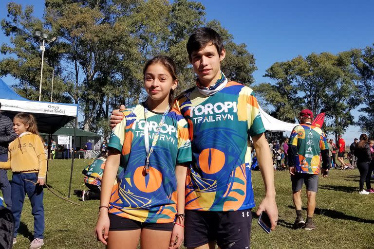 Mientras que Priscila Romero fue la corredora más joven en terminar la carrera, una torcedura del tobillo le impidió a Gonzalo Guzmán hacerlo