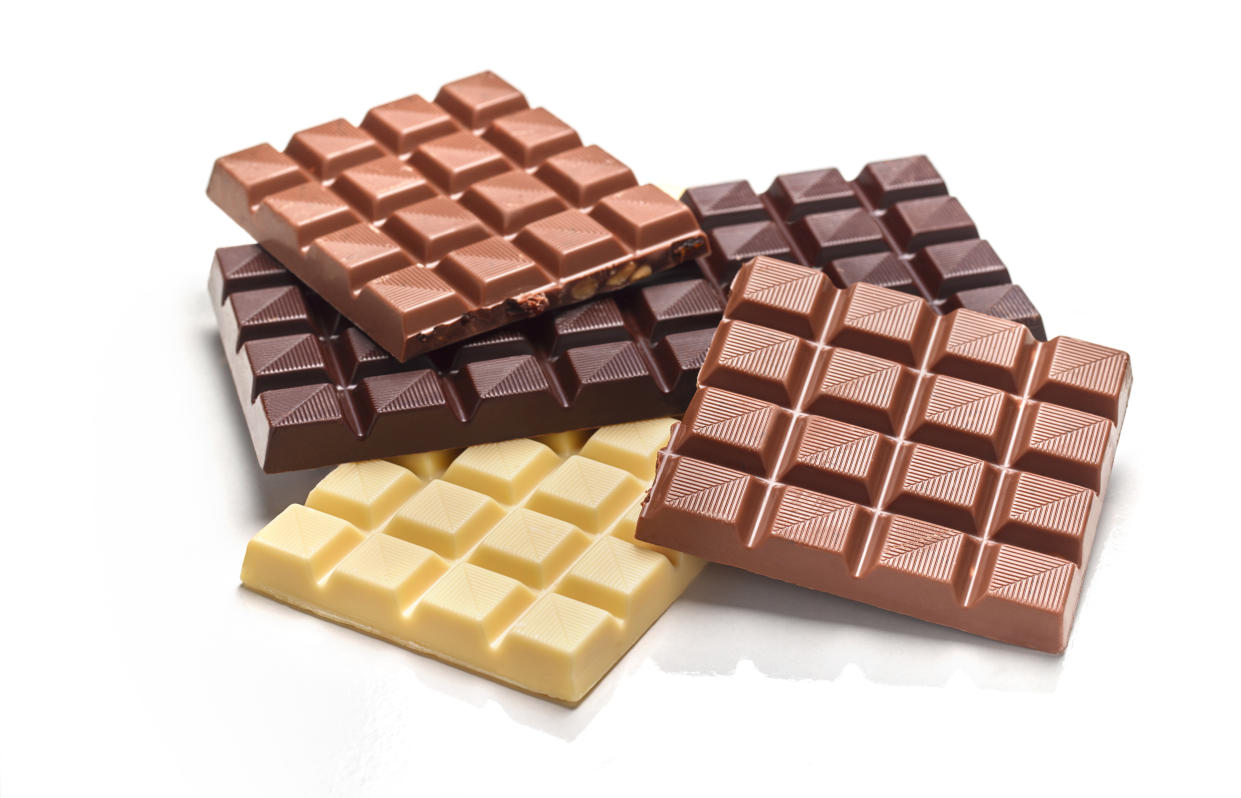 Blonde Schokolade ist sozusagen gebackene weiße Schokolade (Symbolbild: Getty).