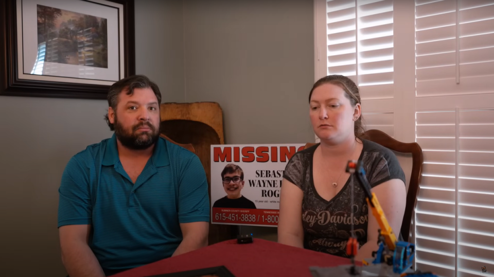 Investigators said Sebastian’s stepfather Chris Proudfoot and mother Katie Proudfoot had cooperated with their work (Chronicles of Olivia/YouTube)