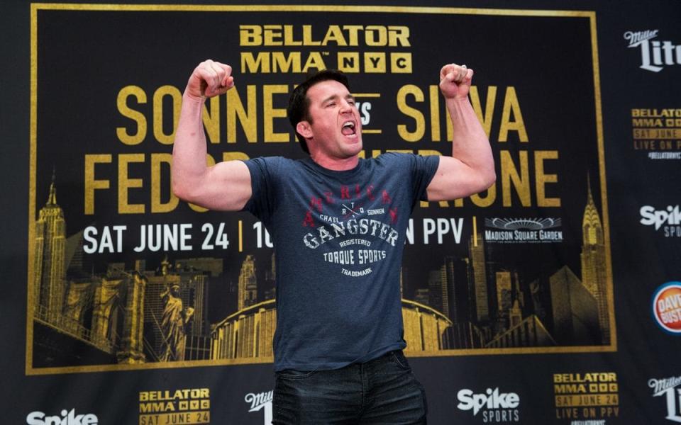 Chael Sonnen says there is a genuine fear factor stepping up to heavyweight    - Lucas Noonan Bellator MMA /Lucas Noonan Bellator MMA 