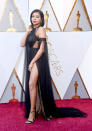 <p>Taraji P. Henson attends the 90th Academy Awards in Hollywood, Calif., March 4, 2018. (Photo: Getty Images) </p>