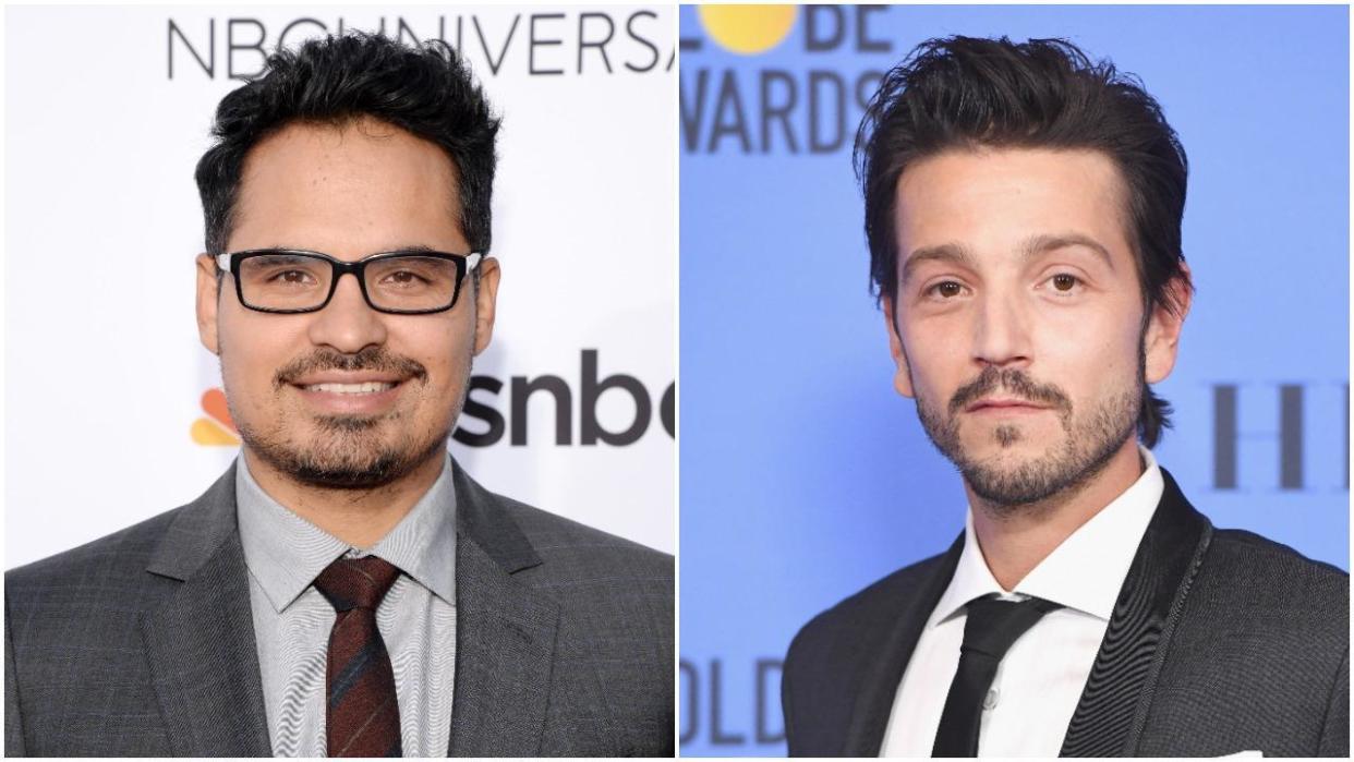 Michael Peña and Diego Luna: Getty Images