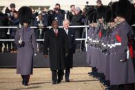 South African President Ramaphosa visits the UK