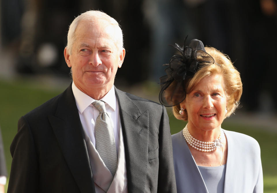 Prince Hans-Adam II of Liechtenstein and Princess Marie-Aglae of Liechtenstein 