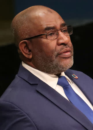 FILE PHOTO: President Azali Assoumani of Comoros at the United Nations General Assembly in New York, September 23, 2016. REUTERS/Carlo Allegri/File Photo