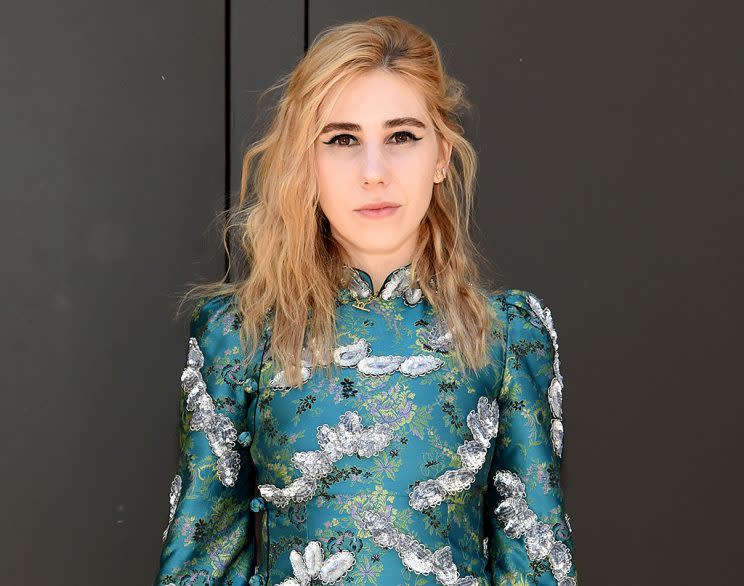 Actress Zosia Mamet opened up in an essay. (Photo: Jamie McCarthy/Getty Images for Marc Jacobs)