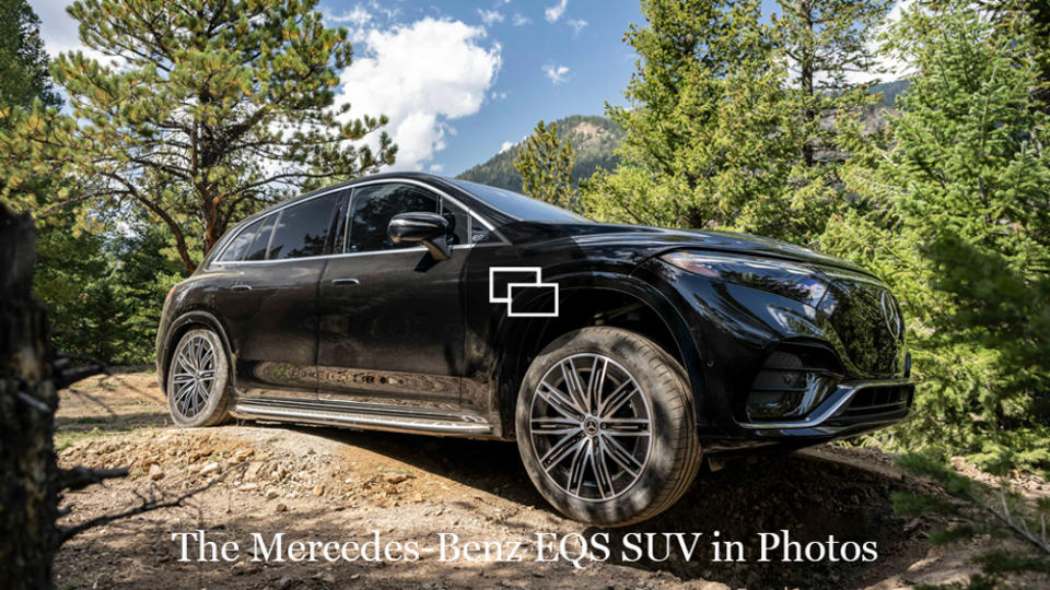 The Mercedes-Benz 580 4Matic SUV in Colorado.